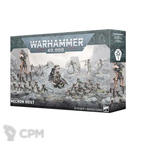 Описание картинки [ПРЕДЗАКАЗ] Battleforce: Necron Host от MiniaturesFAN по цене 26 880руб | Свободный Рынок Миниатюр - СРМ