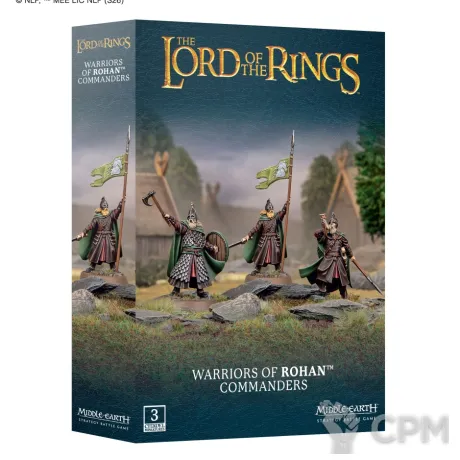 Описание картинки [ПРЕДЗАКАЗ] Warriors of Rohan Commanders от MiniaturesFAN по цене 4 956руб | Свободный Рынок Миниатюр - СРМ