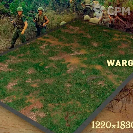 Описание картинки Игровое поле "Джунгли" bm024a 6'х4' от WargamePrint по цене 3 450руб | Свободный Рынок Миниатюр - СРМ