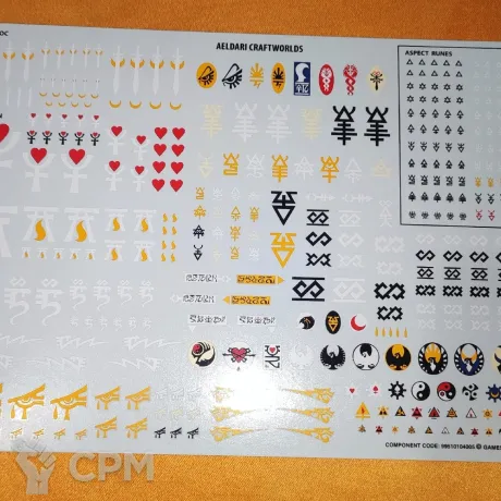 Описание картинки Aeldari Craftworlds Transfer Sheets от aldger по цене 150руб | Свободный Рынок Миниатюр - СРМ