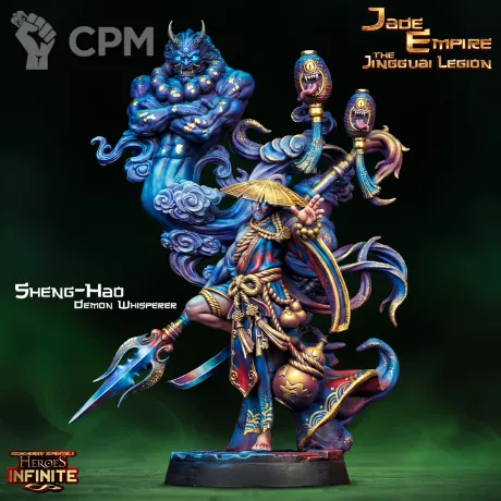 Описание картинки Sheng Hao Demon Whisperer от Manufactorum76 по цене 375руб | Свободный Рынок Миниатюр - СРМ