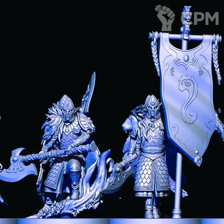 Описание картинки White Lions of Chrace от Магазин Альфария по цене 600руб | Свободный Рынок Миниатюр - СРМ