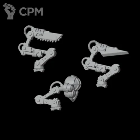 Описание картинки Apothecary's Mechanical Arm v2 от Стальные Небеса по цене 30руб | Свободный Рынок Миниатюр - СРМ