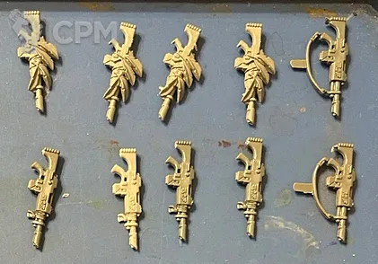 Описание картинки Warhammer 40k Catachan lasguns set of 10 от Nakatan по цене 1 150руб | Свободный Рынок Миниатюр - СРМ