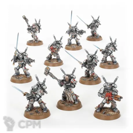 Описание картинки Grey Knights Interceptor Squad от ВАХА WORKSHOP по цене 800руб | Свободный Рынок Миниатюр - СРМ