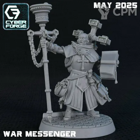 Описание картинки War messenger от 3DPrintClub по цене 110руб | Свободный Рынок Миниатюр - СРМ
