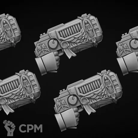 Описание картинки Plasma pistol type Dark от LDBits по цене 455руб | Свободный Рынок Миниатюр - СРМ