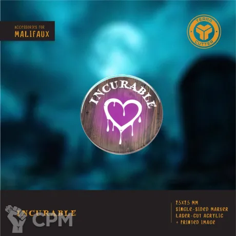 Описание картинки Malifaux Incurable от TerraCutter по цене 35руб | Свободный Рынок Миниатюр - СРМ