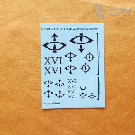 Описание картинки Sons of Horus Vehicle Decals от aldger по цене 50руб | Свободный Рынок Миниатюр - СРМ