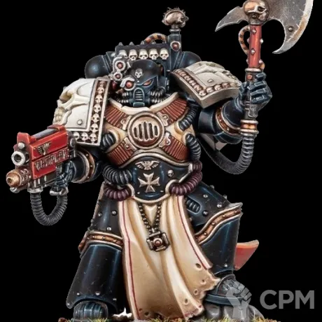 Описание картинки Castellan Black Templar от Орки с наГорки по цене 250руб | Свободный Рынок Миниатюр - СРМ