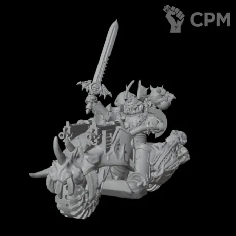 Описание картинки Night Lords Biker 3 Vexandros Ironnight от Стальные Небеса по цене 450руб | Свободный Рынок Миниатюр - СРМ