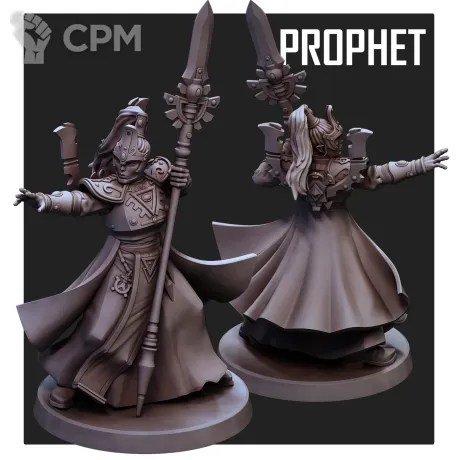 Описание картинки PROPHET от Manufactorum76 по цене 200руб | Свободный Рынок Миниатюр - СРМ