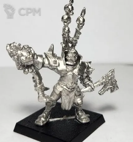Описание картинки Lord/Champion of Chaos, металл литьё от Shamkin по цене 750руб | Свободный Рынок Миниатюр - СРМ