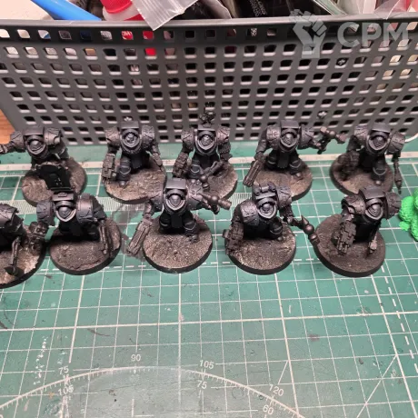 Описание картинки Dark Angels: Cataphractii Terminator Squad от Pozden по цене 7 000руб