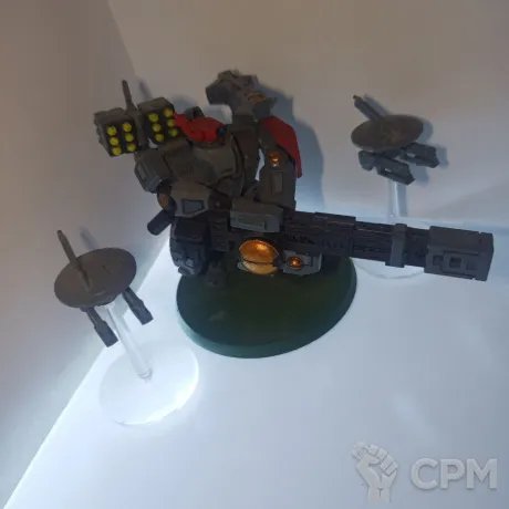 Описание картинки Broadside Battlesuit от Amelio по цене 2 500руб | Свободный Рынок Миниатюр - СРМ