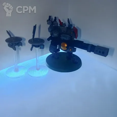 Описание картинки Broadside Battlesuits от Amelio по цене 2 500руб | Свободный Рынок Миниатюр - СРМ