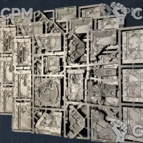 Описание картинки Ruined Zone Mortalis от Xero по цене 7 000руб | Свободный Рынок Миниатюр - СРМ