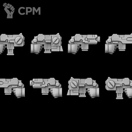 Описание картинки Weapons pistols set DW от LDBits по цене 682руб | Свободный Рынок Миниатюр - СРМ
