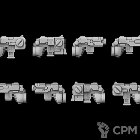Описание картинки Weapons pistols set DW от Bazilevs по цене 596руб | Свободный Рынок Миниатюр - СРМ