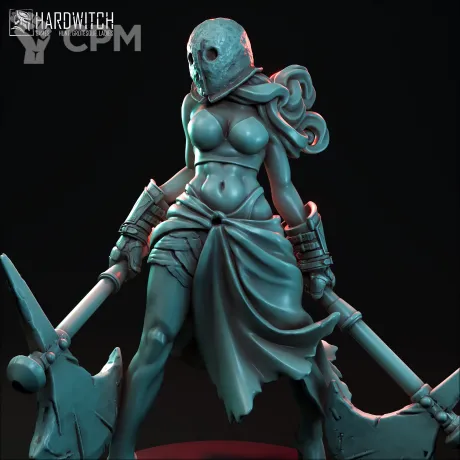 Описание картинки Berserker Nun от Manufactorum76 по цене 160руб | Свободный Рынок Миниатюр - СРМ