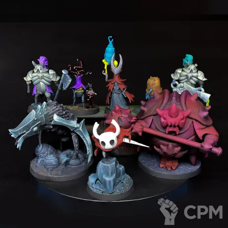 Описание картинки Варбанда Еретический Легион в стиле Hollow Knight для Trench Crusade от Chain Brush по цене 4 000руб | Свободный Рынок Миниатюр - СРМ