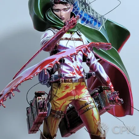 Описание картинки Леви Аккерман/ Levi Ackerman, Attack on Titan, Fanart от CGWeg по цене 150 000руб | Свободный Рынок Миниатюр - СРМ