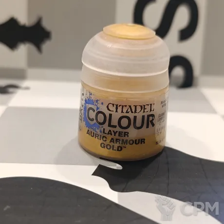 Описание картинки Layer: Auric Armour Gold от SapherWales по цене 500руб | Свободный Рынок Миниатюр - СРМ