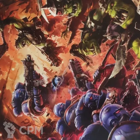 Описание картинки Warhammer 40000 Introductory Set поле+картонный террейн+книжка от TRNK по цене 100руб | Свободный Рынок Миниатюр - СРМ