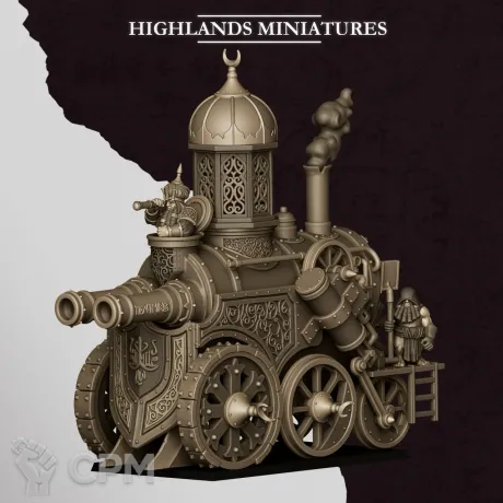 Описание картинки Marduk Iron Engine от 3DPrintClub по цене 3 250руб | Свободный Рынок Миниатюр - СРМ