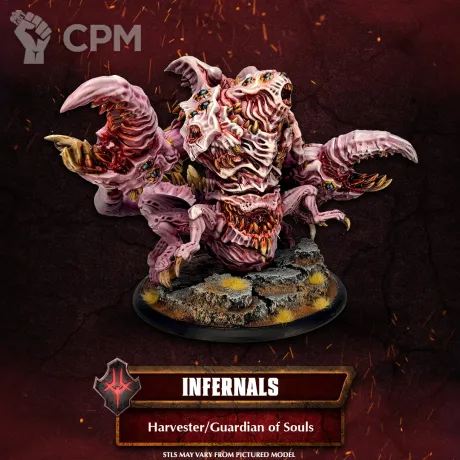 Описание картинки Warmachine: Infernals/Guardian of Souls  от Barduck Miniatures по цене 5 739руб | Свободный Рынок Миниатюр - СРМ