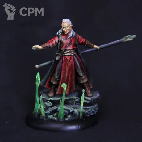 Описание картинки Mordheim Elf Mage от Old Red Goblin по цене 4 500руб | Свободный Рынок Миниатюр - СРМ