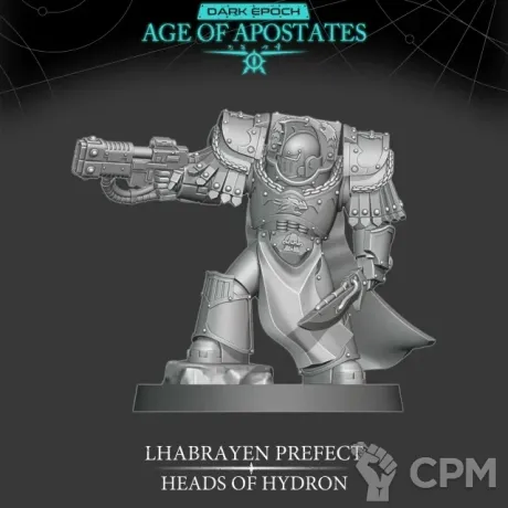 Описание картинки Alpha Legion Praetor in Terminator Armour / Centurion in Terminator Armour от MrMetalHorror по цене 450руб | Свободный Рынок Миниатюр - СРМ