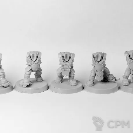 Описание картинки 5 тушек Wrecka Crew Tankbustas от Oi!-Factory по цене 825руб | Свободный Рынок Миниатюр - СРМ