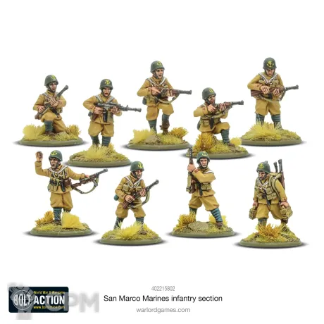 Описание картинки San Marco Marines Infantry Section от  по цене 1 300руб | Свободный Рынок Миниатюр - СРМ