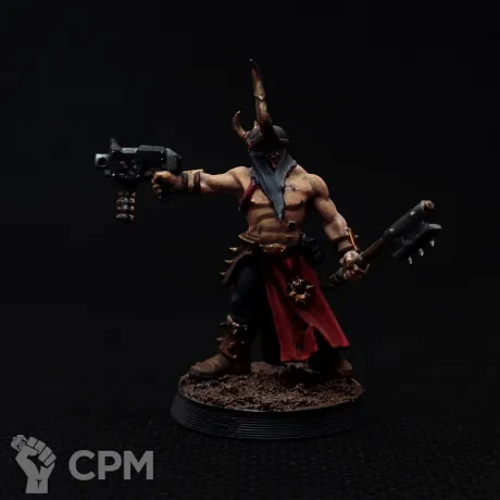 Описание картинки Культисты Хаоса (Chaos Cultists)  - 10 миниатюр от Karas_pokras по цене 10 000руб | Свободный Рынок Миниатюр - СРМ
