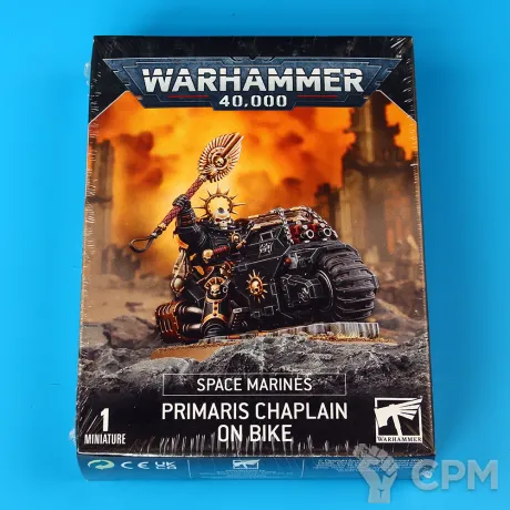 Описание картинки Primaris Chaplain on Bike от Ramhobby по цене 5 700руб | Свободный Рынок Миниатюр - СРМ