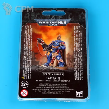 Описание картинки Captain with Bolt Rifle от Ramhobby по цене 4 200руб | Свободный Рынок Миниатюр - СРМ
