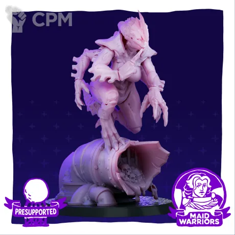 Описание картинки Hive Daughters Mutant queen от Жмышарня Shop по цене 450руб | Свободный Рынок Миниатюр - СРМ