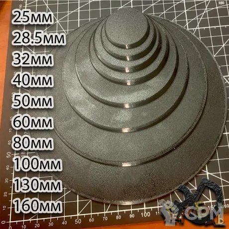 Описание картинки База 25мм. Base 25mm от R.E.print по цене 10руб | Свободный Рынок Миниатюр - СРМ