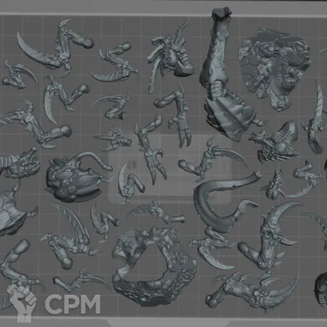 Описание картинки Raveners Kill Team (scan) typhon raveners / hyperadapted raveners от Ghosty3D по цене 1 050руб | Свободный Рынок Миниатюр - СРМ