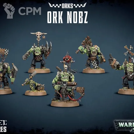 Описание картинки Ork Nobz от casper2787 по цене 2 000руб | Свободный Рынок Миниатюр - СРМ