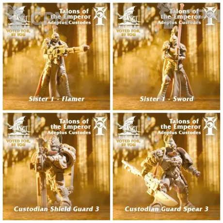 Описание картинки Talons of the Emperor Kill Team 18 минек. от Studio Cockatoo по цене 3 400руб | Свободный Рынок Миниатюр - СРМ