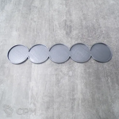 Описание картинки Movement Tray для баз 32мм на 5 моделей №1 от МастерскаяПодземелий по цене 50руб | Свободный Рынок Миниатюр - СРМ