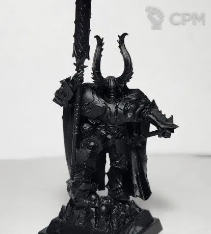 Описание картинки Chaos Lord. Оригинал пластик в грунте. от Shamkin по цене 2 750руб | Свободный Рынок Миниатюр - СРМ