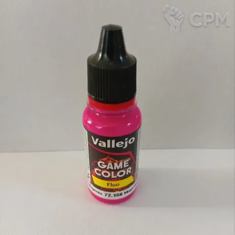 Краска Vallejo серии Game Color - Fluo Magenta 72158 (18мл) - купить от ...