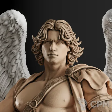 Описание картинки Archangel Saint Michael Фигурка от GAS3TXD  по цене 4 400руб | Свободный Рынок Миниатюр - СРМ