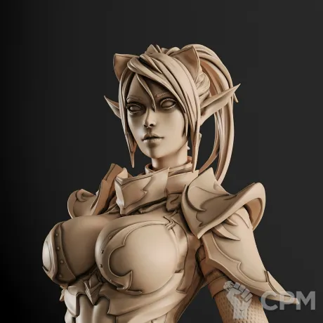 Описание картинки Dark Elf Фигурка (Lineage) от GAS3TXD  по цене 3 900руб | Свободный Рынок Миниатюр - СРМ