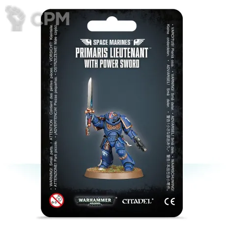Описание картинки Набор миниатюр Warhammer 40000 Space Marines Primaris Lieutenant with Power Sword от Дауран по цене 3 400руб | Свободный Рынок Миниатюр - СРМ