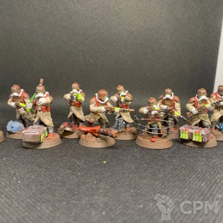 Описание картинки Death Korps of Krieg от Хитрый гретчин  по цене 350руб | Свободный Рынок Миниатюр - СРМ