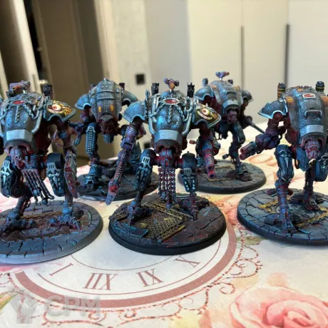 Описание картинки Imperial Knights: Knight Armigers от  по цене 7 500руб | Свободный Рынок Миниатюр - СРМ
